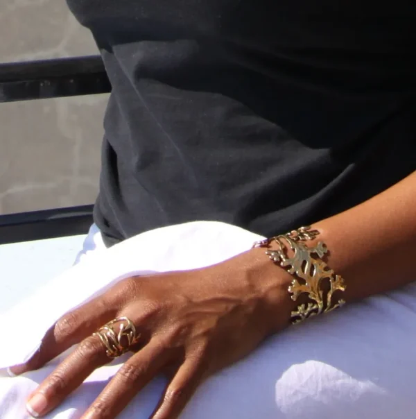 Lotta Djossou Bracelet Algue Doré Online