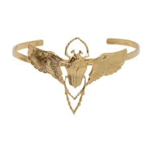 Lotta Djossou Bracelet Beetle Doré New