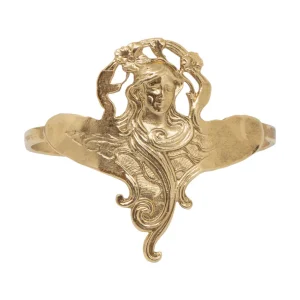 Lotta Djossou Bracelet Camée Doré Outlet