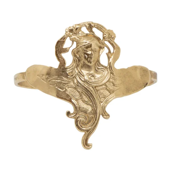 Lotta Djossou Bracelet Camée Doré Outlet