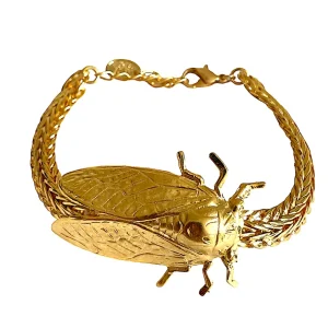 Lotta Djossou Bracelet Cigale doré Online