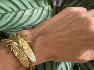 Lotta Djossou Bracelet Cigale doré Online