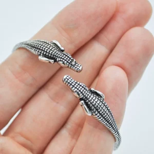 Lotta Djossou Bracelet Crocodile Discount