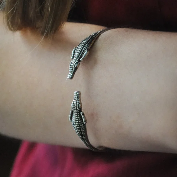 Lotta Djossou Bracelet Crocodile Discount