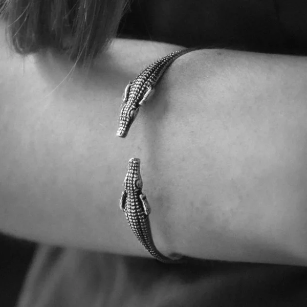 Lotta Djossou Bracelet Crocodile Doré Best