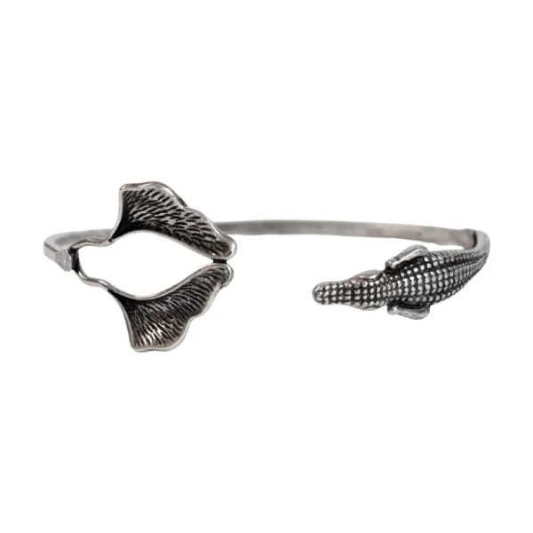 Lotta Djossou Bracelet Crocodile Ginkgo Fashion