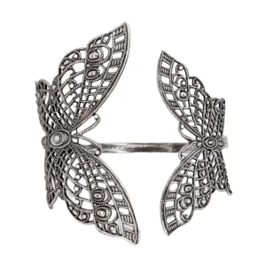 Lotta Djossou Bracelet Double Papillon Filigrane Fashion
