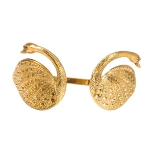 Lotta Djossou BRACELET DOUBLE SWAN DORE Discount