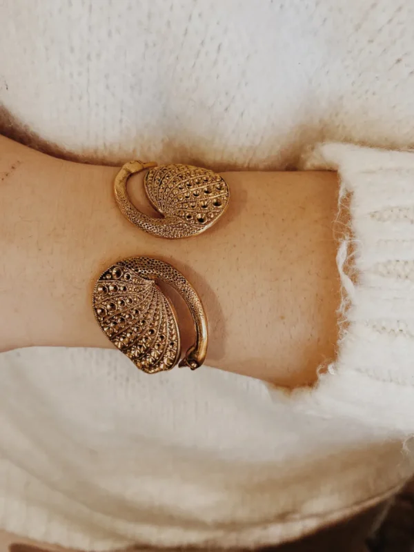 Lotta Djossou BRACELET DOUBLE SWAN DORE Discount