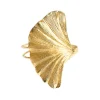 Lotta Djossou Bracelet Feuille de Ginkgo Doré Hot
