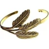 Lotta Djossou Bracelet Jonc 3 Feuilles Doré Best