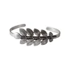 Lotta Djossou Bracelet Jonc Petit Feuille d'Acacia Fashion