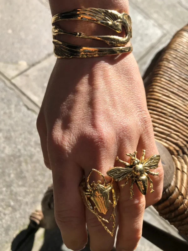 Lotta Djossou BRACELET KISS BIRD DORE Best