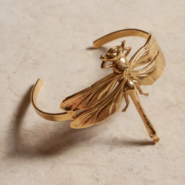 Lotta Djossou Bracelet Libellule Doré Sale