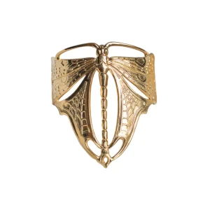 Lotta Djossou Bracelet Libellule Volant Doré Fashion