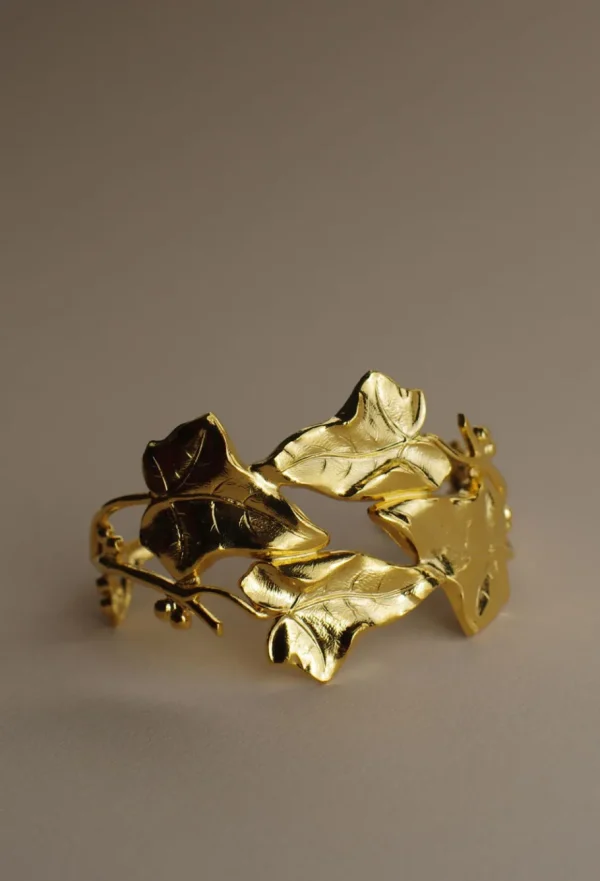 Lotta Djossou Bracelet Lierre Doré Sale