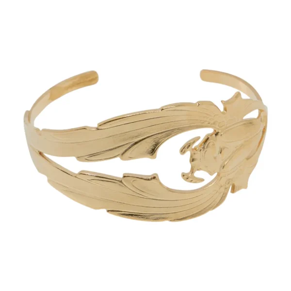 Lotta Djossou Bracelet Long Scarabée Doré Clearance