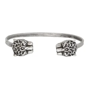 Lotta Djossou BRACELET PANTHERE ARGENT New