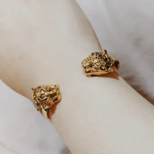 Lotta Djossou BRACELET PANTHERE DORE Outlet