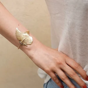 Lotta Djossou Bracelet Papillon Macey Doré Sale
