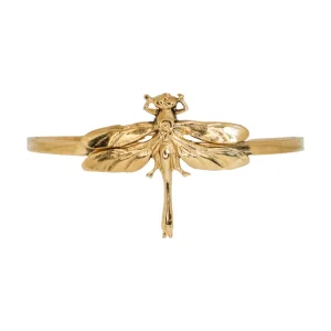 Lotta Djossou Bracelet Petite Libellule Doré New
