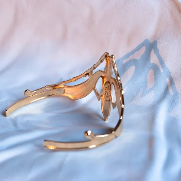 Lotta Djossou Bracelet Scarabée Ailée Doré Online
