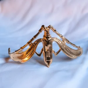 Lotta Djossou Bracelet Scarabée Ailée Doré Online