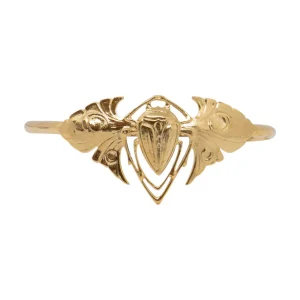 Lotta Djossou Bracelet Scarabée Doré Discount