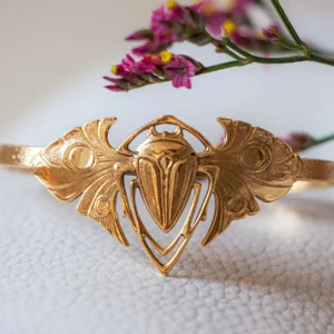 Lotta Djossou Bracelet Scarabée Doré Discount