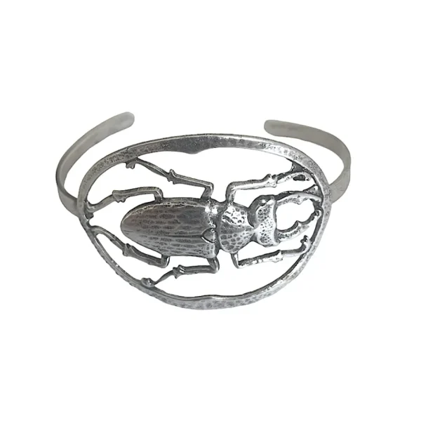 Lotta Djossou Bracelet Scarabée Maddie argenté Fashion