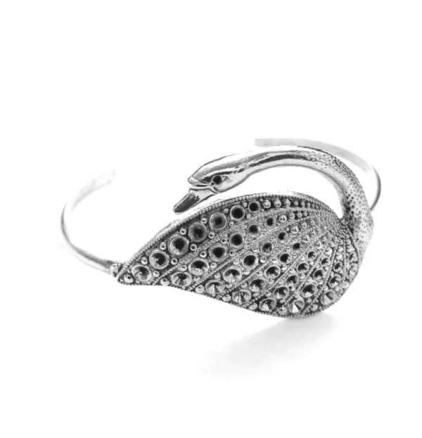 Lotta Djossou Bracelet Swan Argenté Best