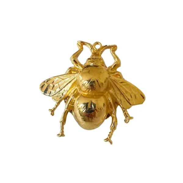 Lotta Djossou Broche Bee Dorée Sale