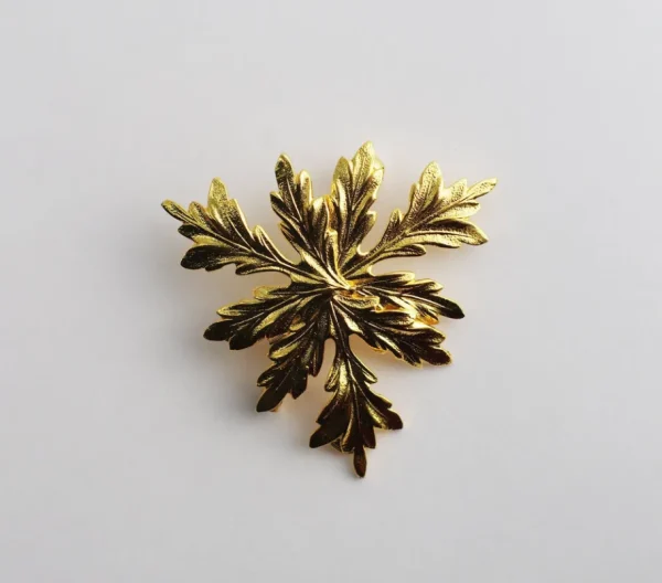 Lotta Djossou Broche Flocon Dorée Online