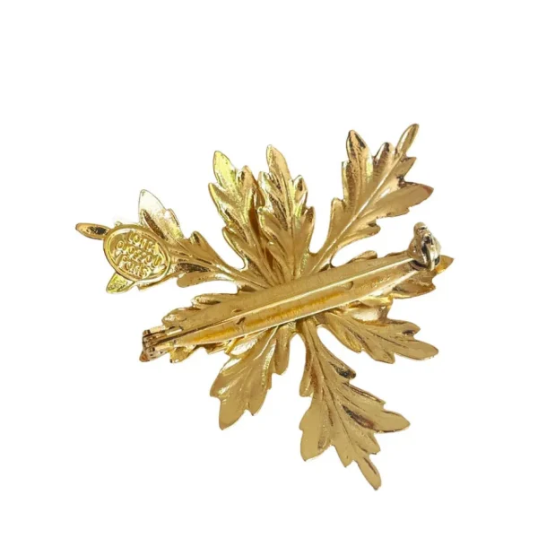 Lotta Djossou Broche Flocon Dorée Online
