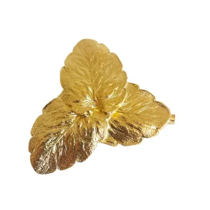 Lotta Djossou Broche Thya Dorée Outlet
