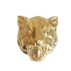 Lotta Djossou Broche Tigre Dorée Outlet
