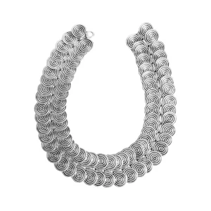 Lotta Djossou Choker Chrys Argenté Clearance