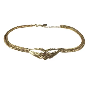 Lotta Djossou Choker Hirondelle Doré Fashion