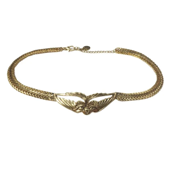 Lotta Djossou Choker Hirondelle Doré Fashion