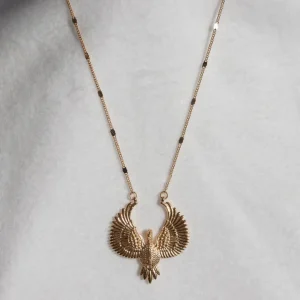 Lotta Djossou Collier Aigle Doré Sale