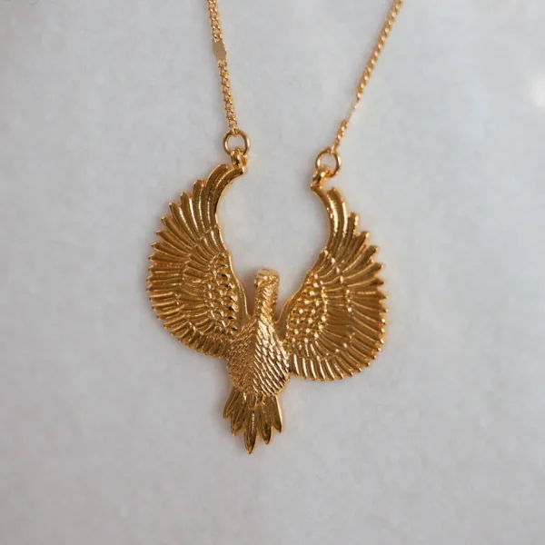 Lotta Djossou Collier Aigle Doré Sale