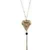 Lotta Djossou Collier Baroque Fili Doré New