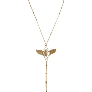 Lotta Djossou Collier Beetle Doré New