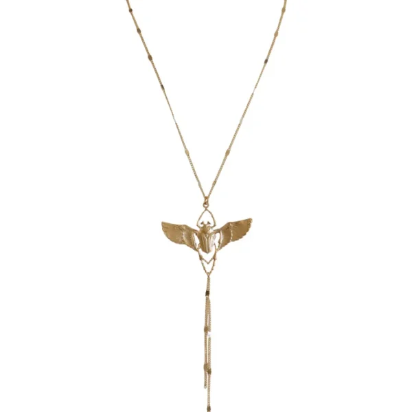 Lotta Djossou Collier Beetle Doré New