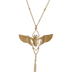 Lotta Djossou Collier Beetle Doré New
