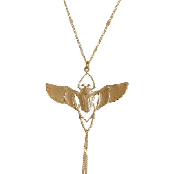 Lotta Djossou Collier Beetle Doré New