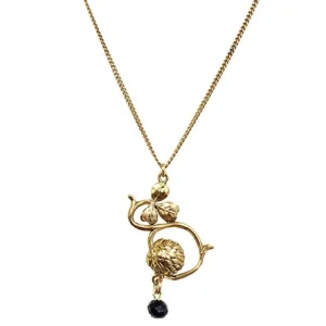 Lotta Djossou Collier Bouton en Fleur Doré Sale