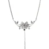 Lotta Djossou Collier Double Ginkgo New