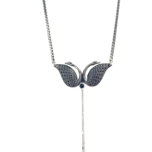Lotta Djossou COLLIER DOUBLE SWAN Clearance