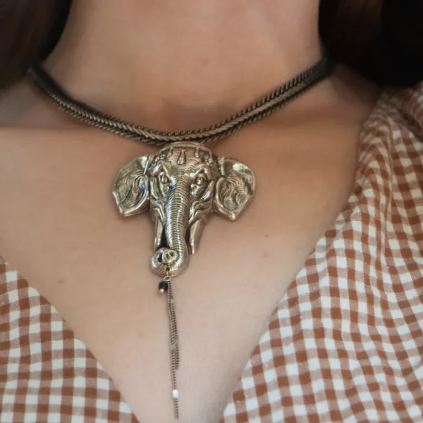 Lotta Djossou Collier Elephant Fashion